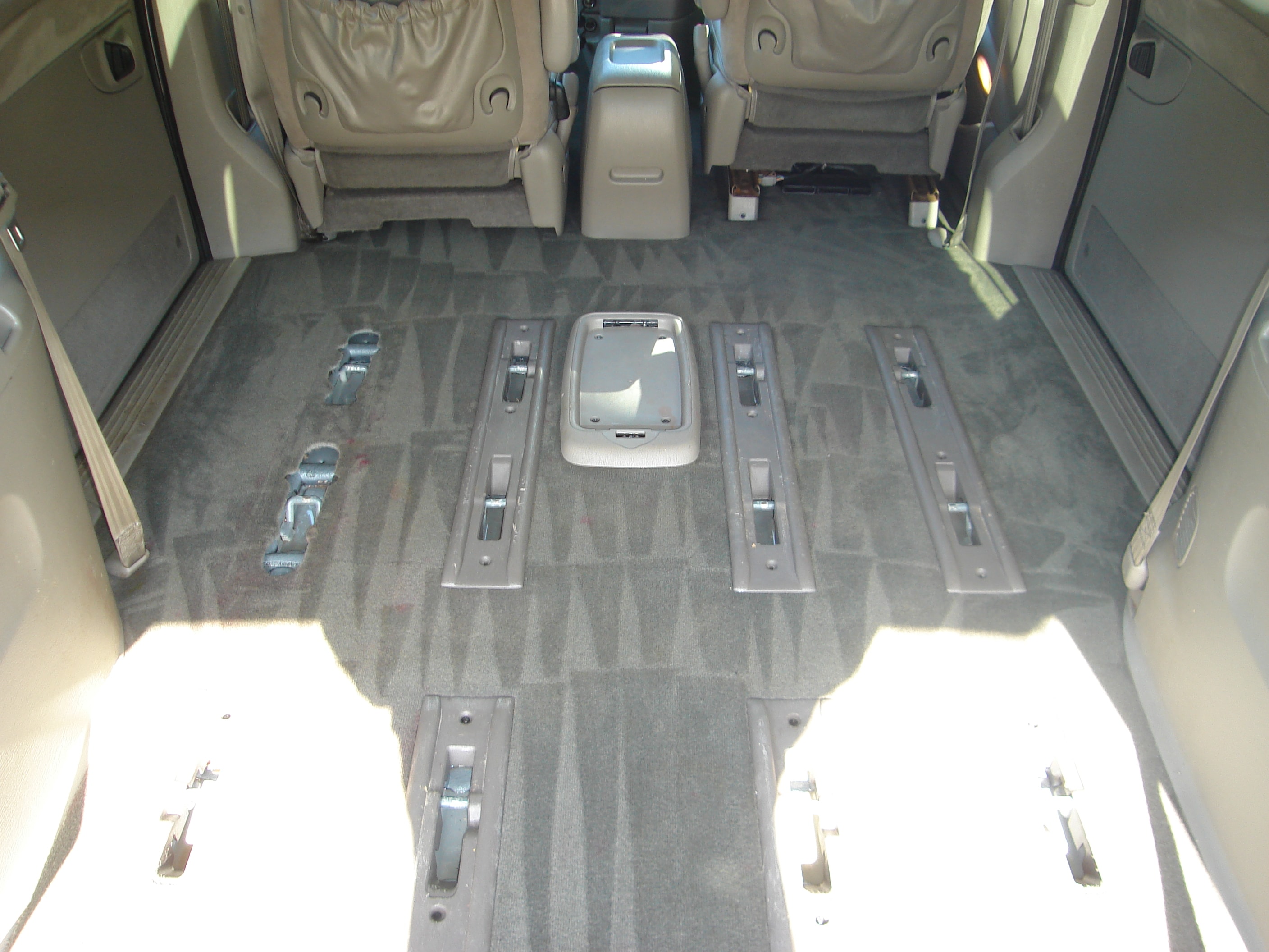Interior detail Charleston SC — spotless minivan dashboard console and trim deep clean by Ocean Gloss Auto Detailing